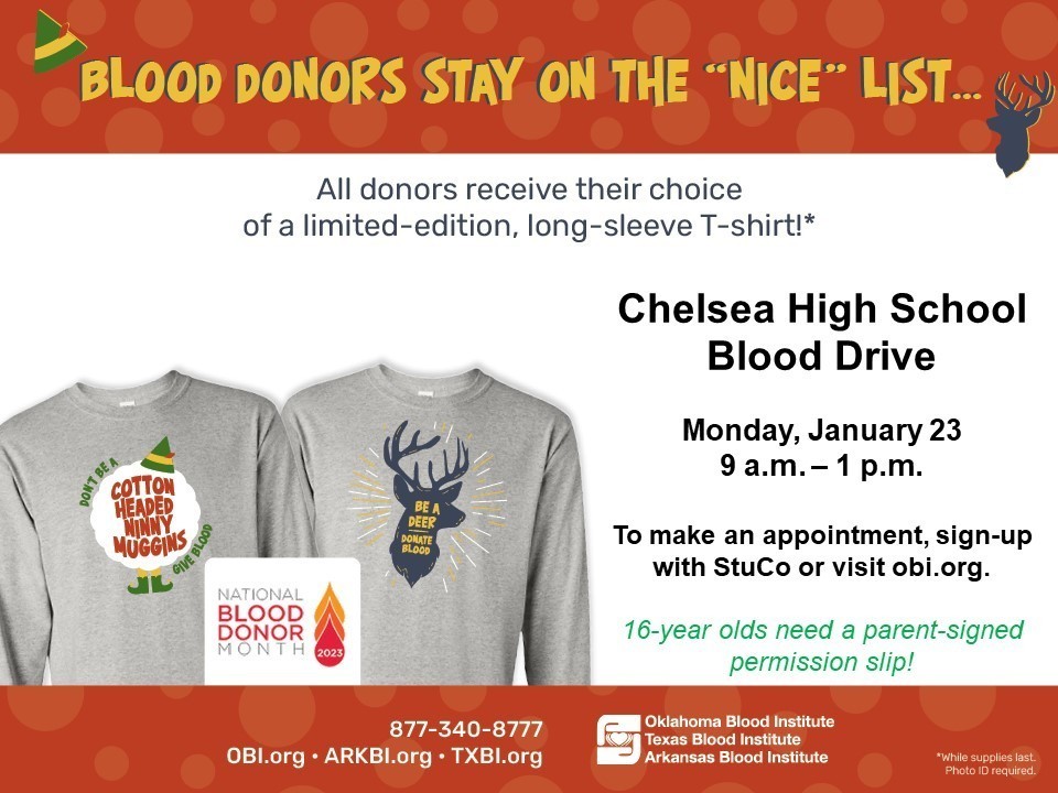 Blood Drive Information